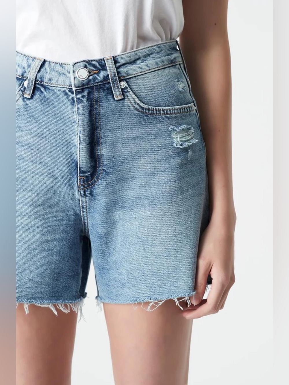 Mavi Denim Shorts - Picture 2 of 12